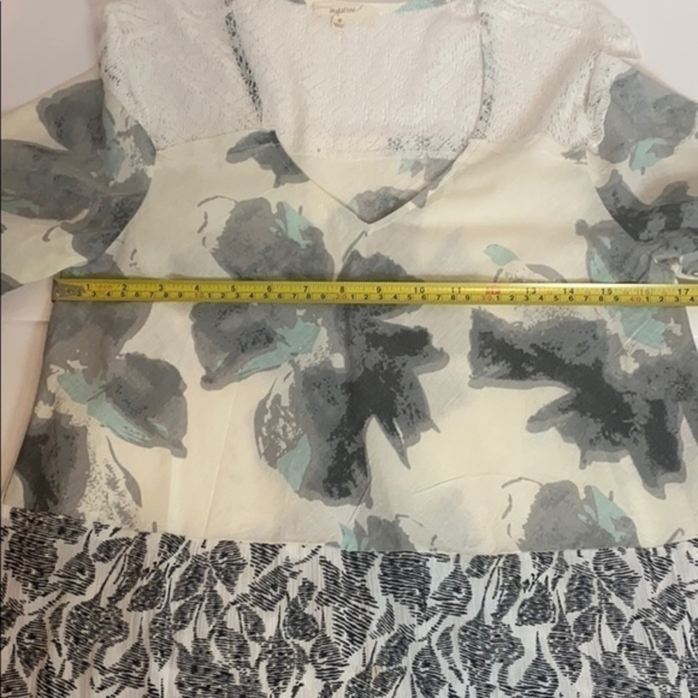 Mystree Boho Top with Lace Size S - Picture 7 of 8